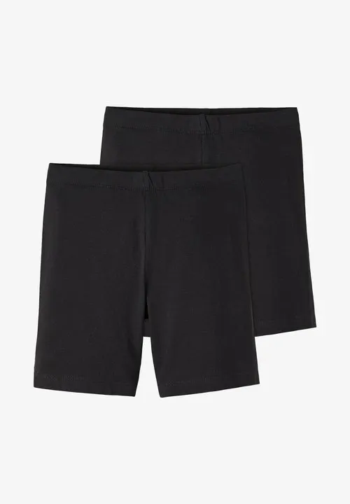 NKFVIVIAN 2 PACK - Leggings - black
