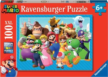 SUPER MARIO - PUZZLE 100 PIECES XXL - LET'S-A-GO