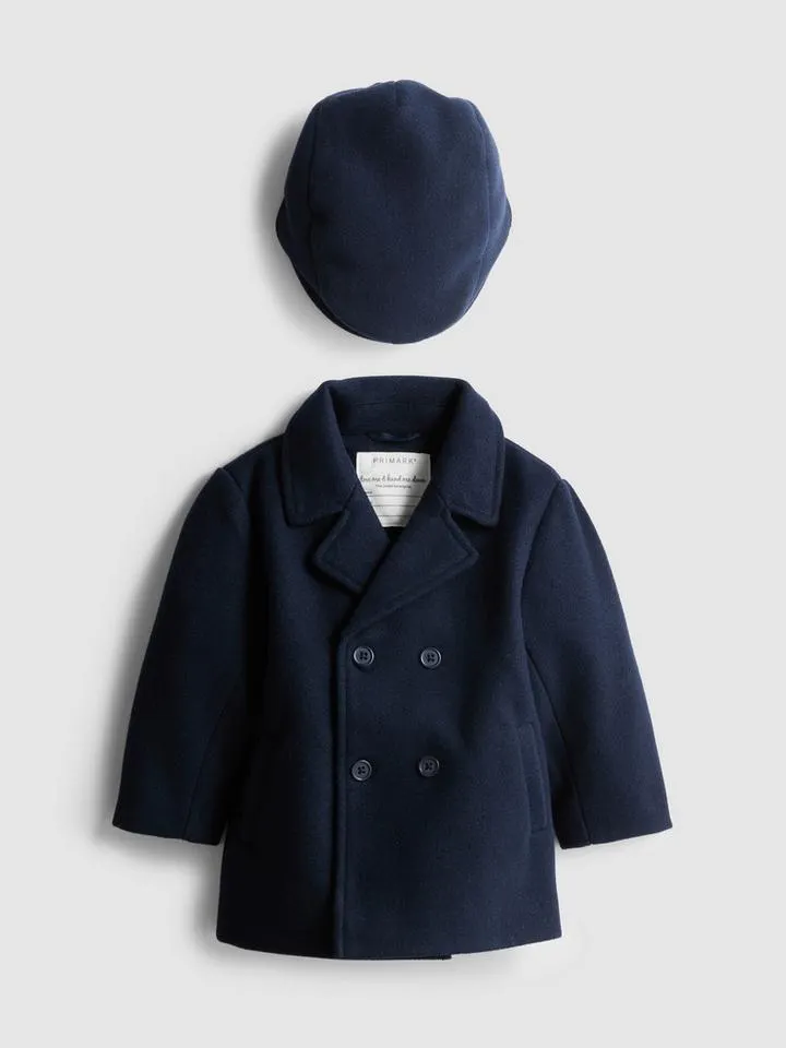 0–36 mois | Ensemble habillé manteau et casquette