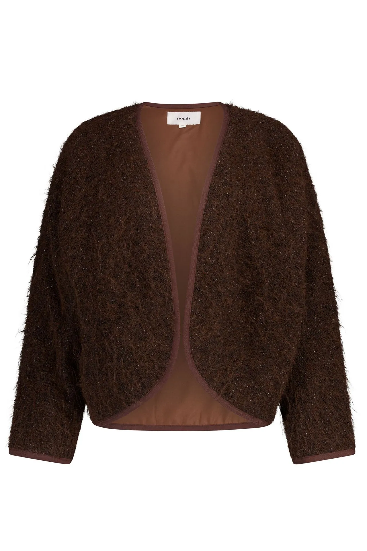 Bruin jasje met lurex