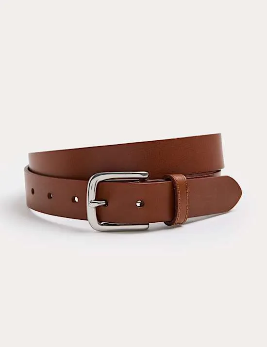Slim Leather Belt
