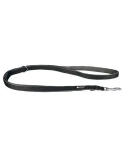 Petlando Magnetech hondenriem - Riem - Zwart&Antraciet 2 m