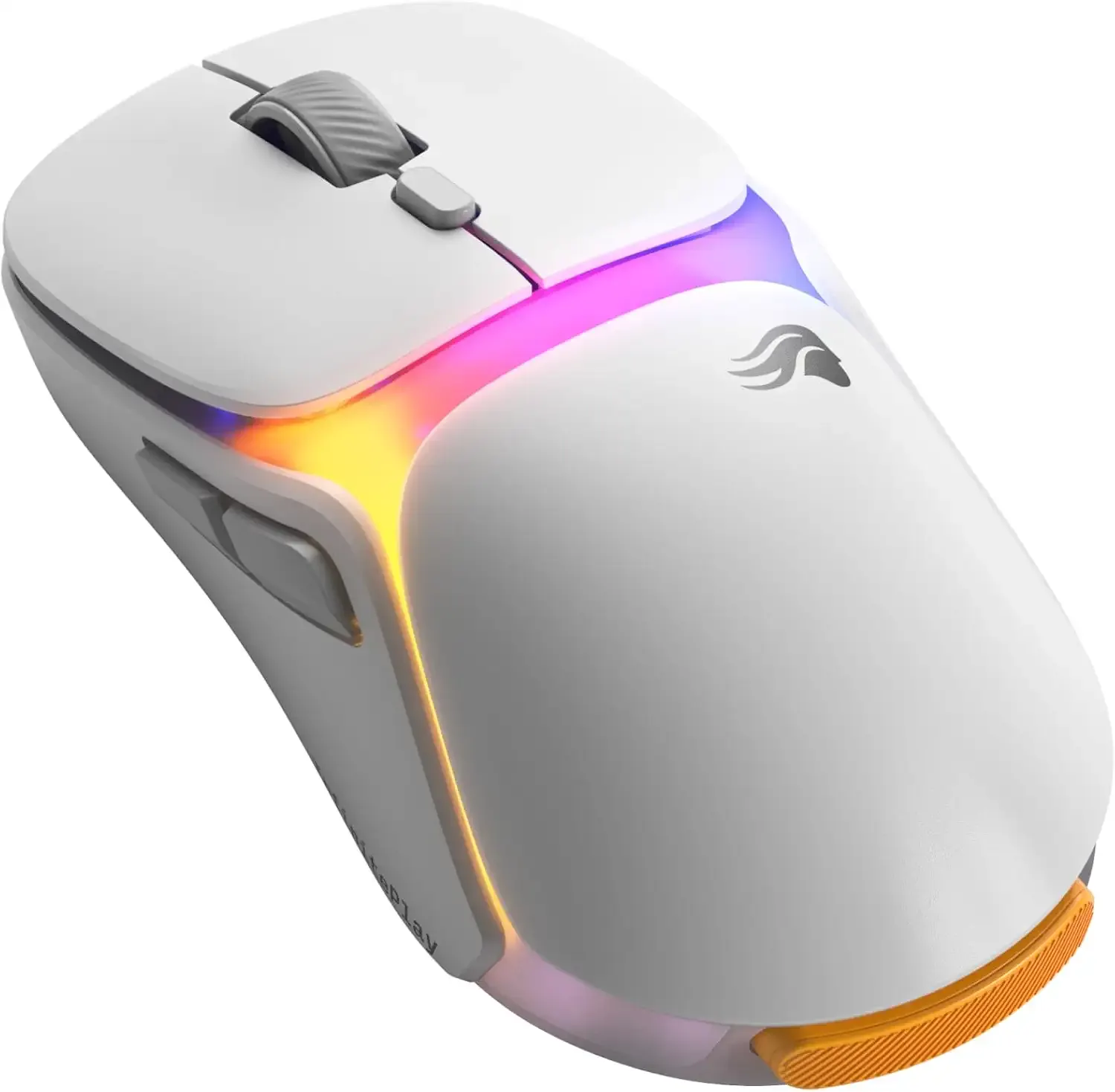 GLORIOUS Gaming Model O3 Wireless Gaming Mouse - InfinitePlay Swappable Battery, 130H Battery Life, 8k Polling, 130M Optical Switches, Ultralight 66g, 30K DPI Optical Sensor, RGB - White