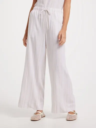 Just Jeans Phillipa Pull On Wide Ankle Pant