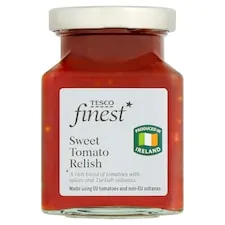 Tesco Finest Sweet Tomato Relish 220G