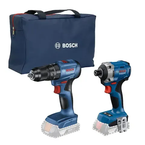 Combo Taladro GSB185-LI + Llave impacto GDR18V-215, 2B+Bolso
