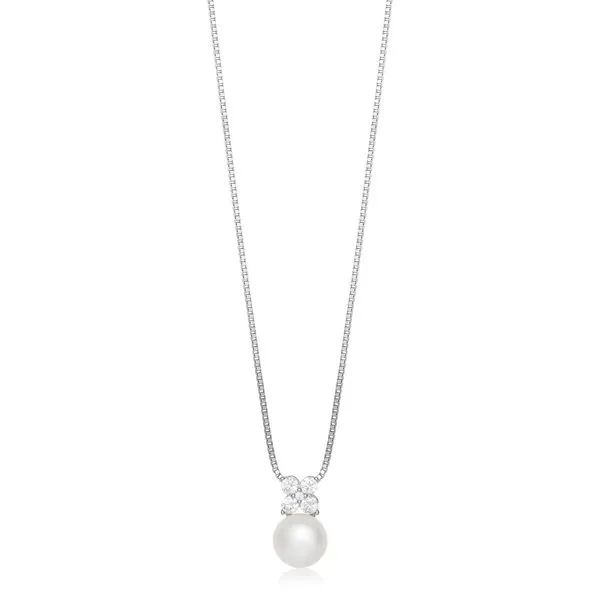 Halssmykke Ferskvannperle 925 Sølv