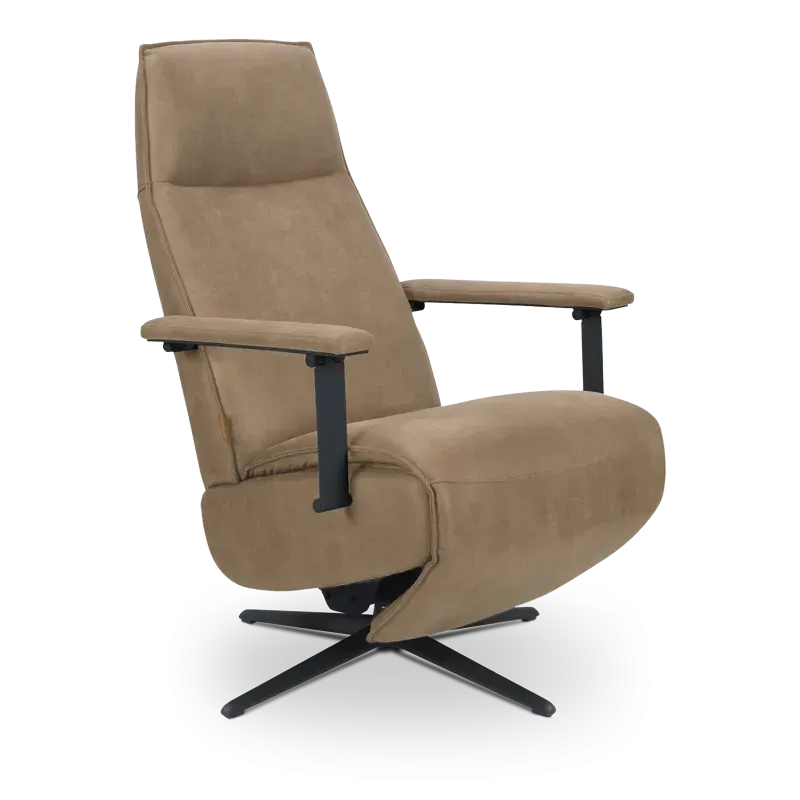 Relaxfauteuil VIllon - handmatig - microleder Oxx Liver