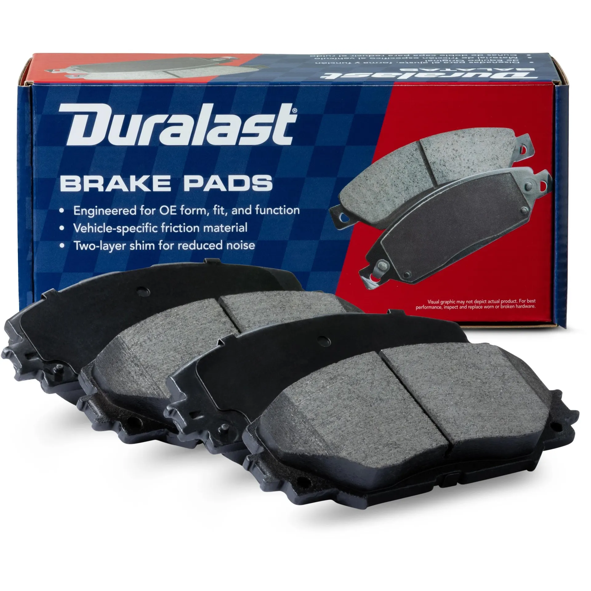 Duralast Ceramic Brake Pads D1210