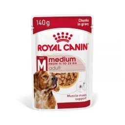 Royal Canin Medium Adult Natvoer Hond 10x140g