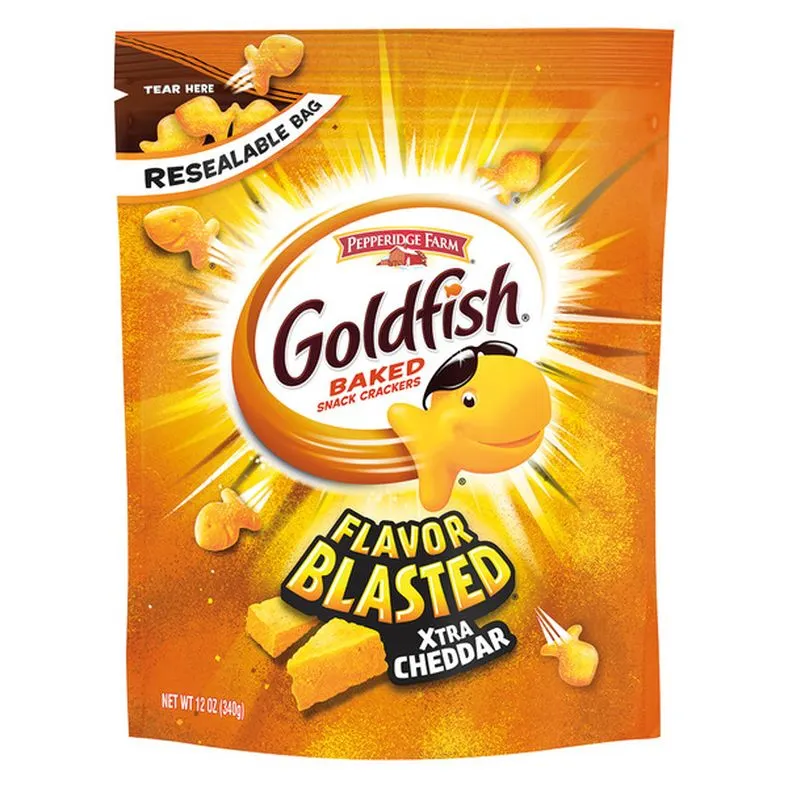 Pepperidge Farm Xtra Cheddar Goldfish Crackers