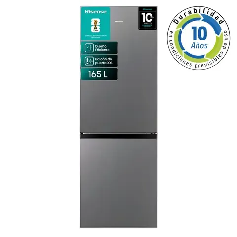Refrigerador Bottom Freezer Frío Directo 165 Litros Inox RD-22DC