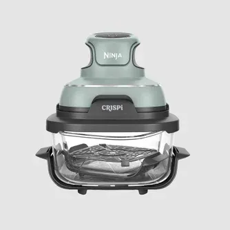 Ninja Crispi 4-in-1 Portable Glass Air Fryer Sage Green