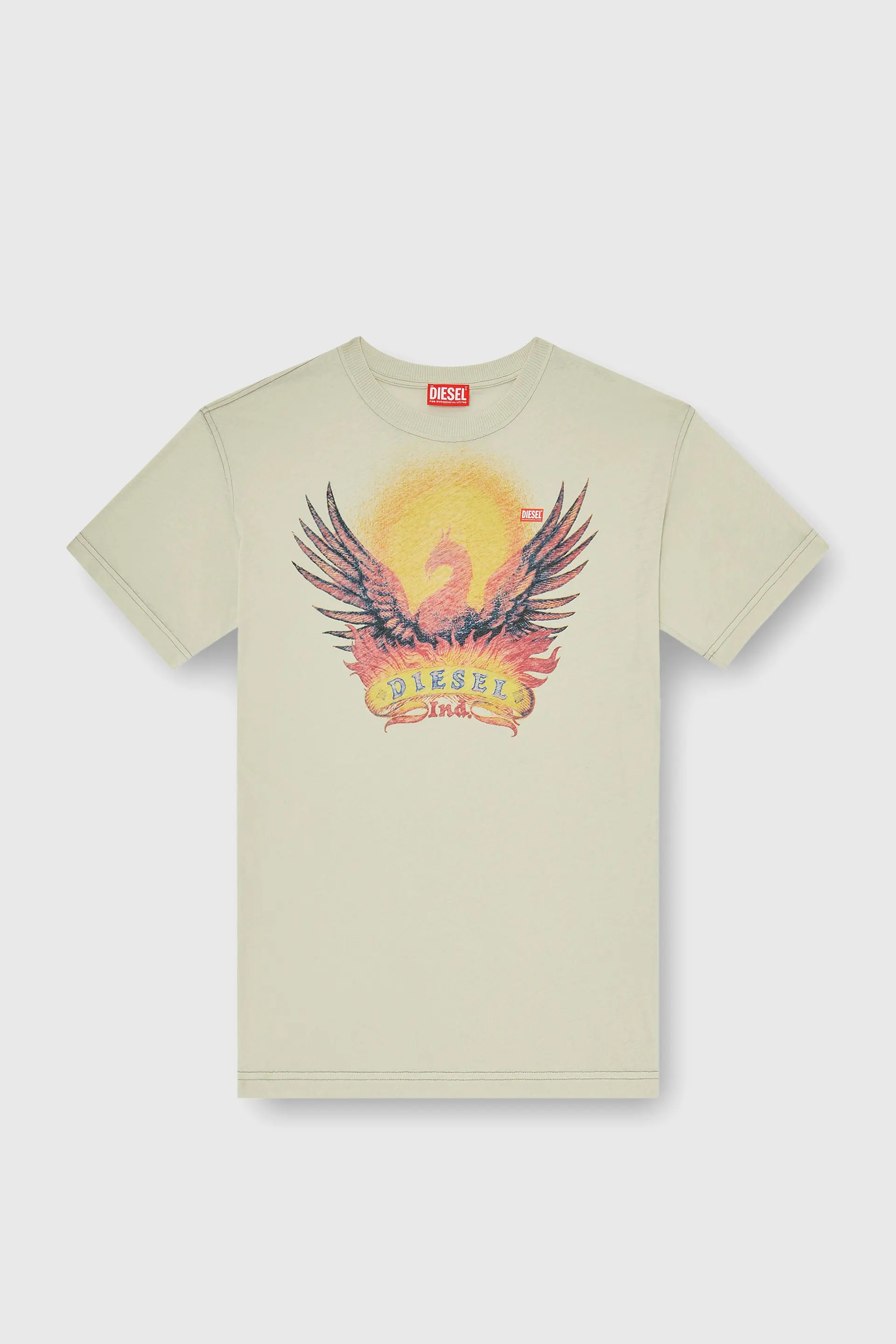 Regular T-shirt with Phoenix print