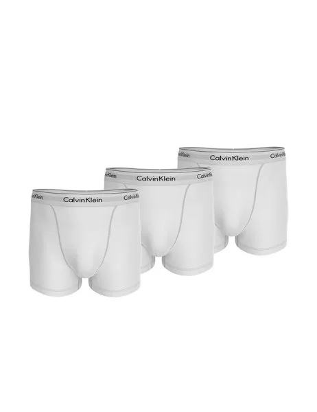 Relaxed Fit Trunk 3PK Nos White