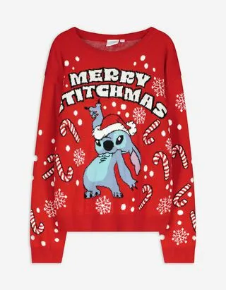 Maglione - Lilo e Stitch - rosso