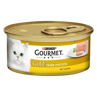 Mégapack Gourmet Gold Les Mousselines 48 x 85 g pour chat