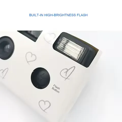 1-6PCS 35mm Film Camera Wedding Disposable Camera One Time 16/27 Roll Flash Camera for Anniversary Birthday Gift Party Vacation