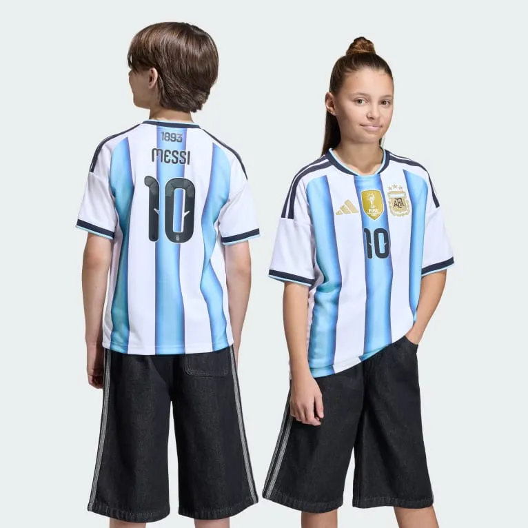Argentina 26 Messi Hjemmetrøye