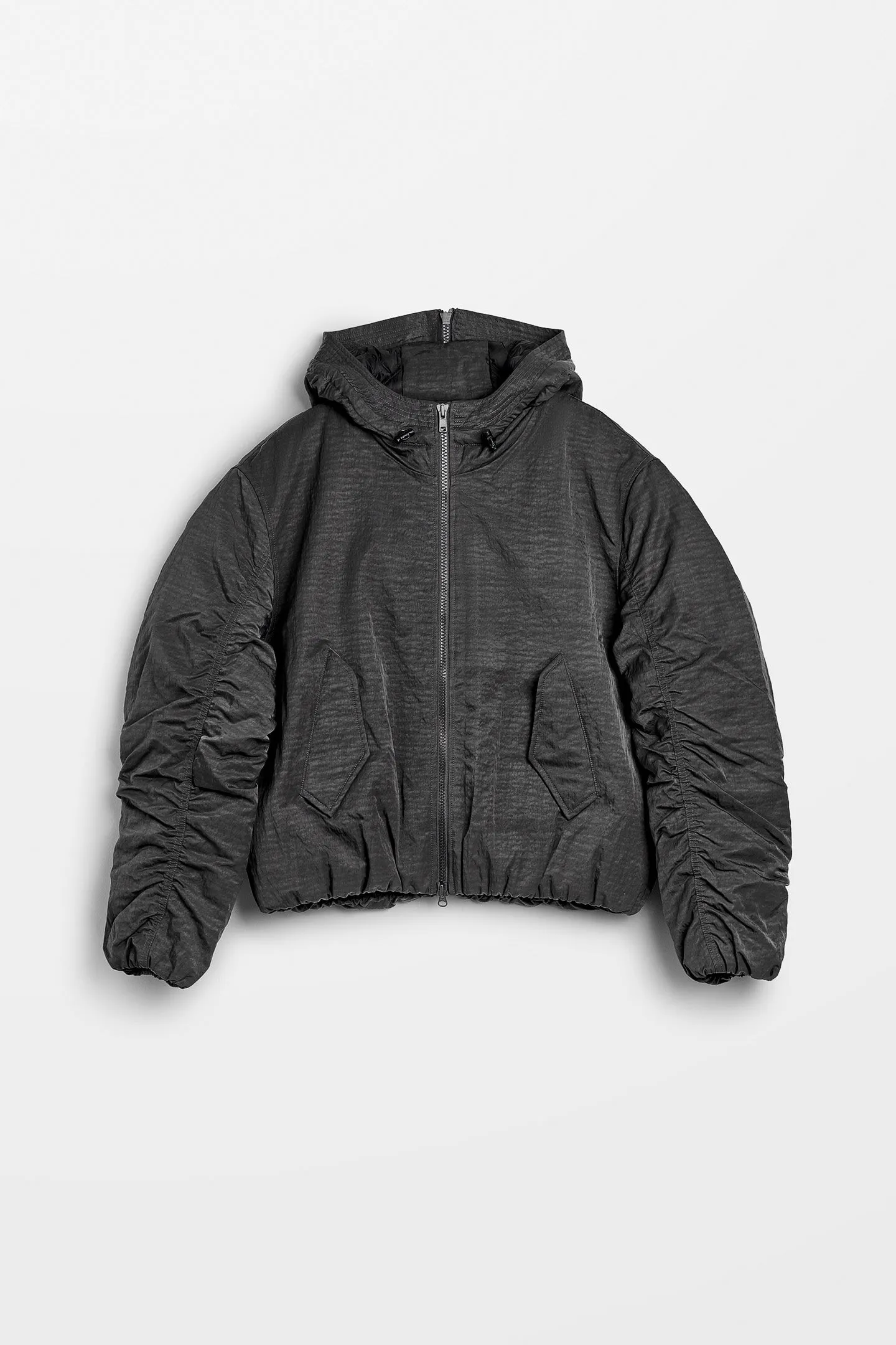 Hooded Bomber Jacket