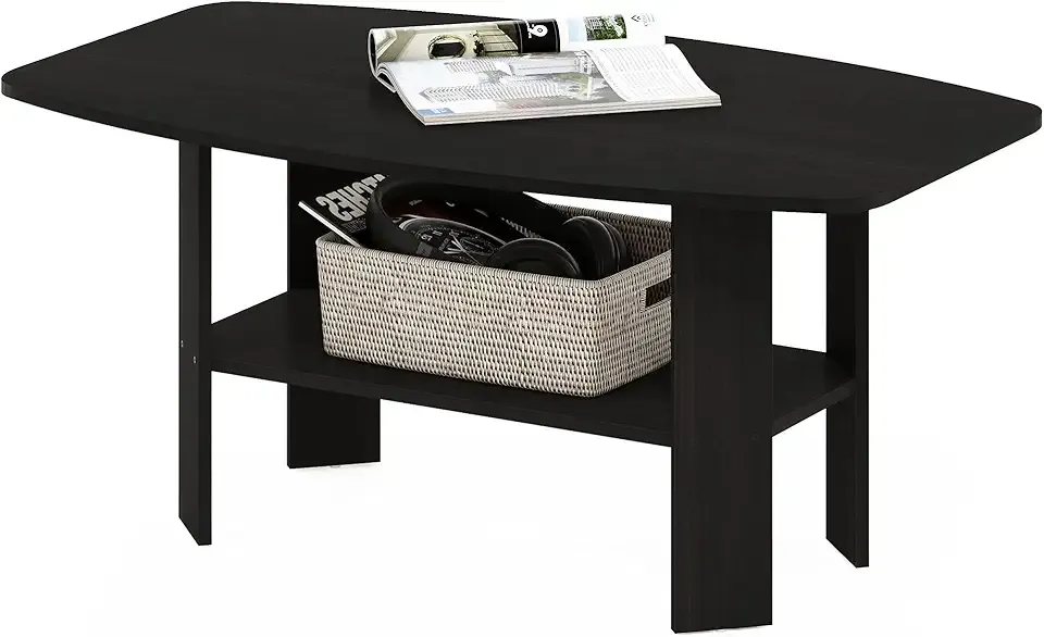 Furinno Simple Design Coffee Table, Espresso
