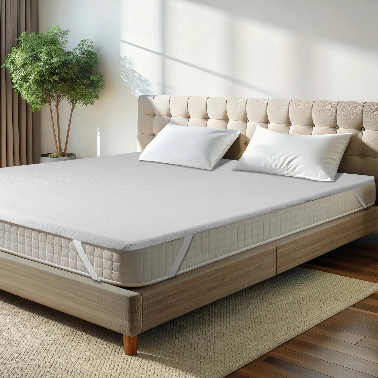 Topper per Materasso Matrimoniale Aloe Vera 160x190 cm