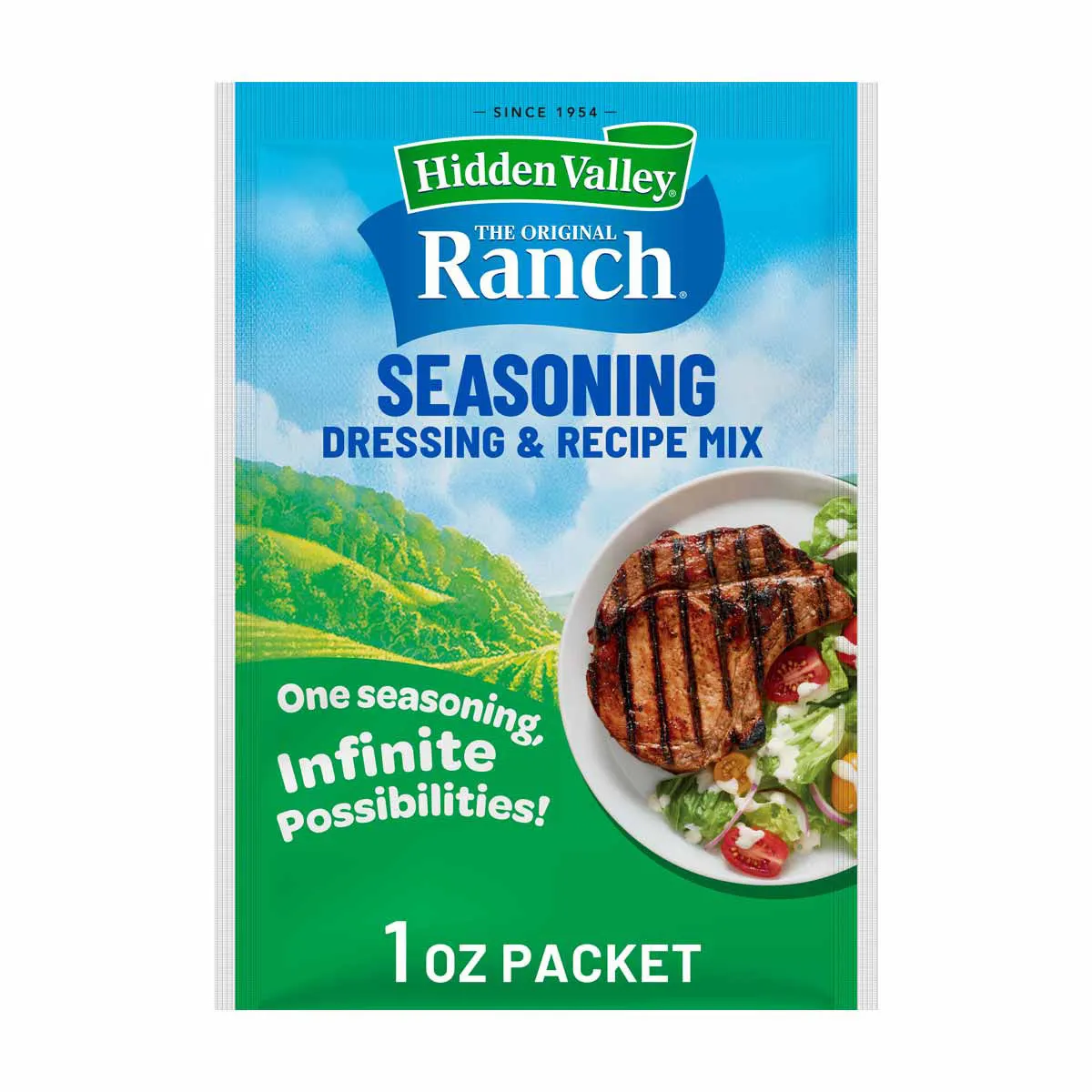 Hidden Valley Original Ranch Seasoning, Dressing and Recipe Mix, 1 oz