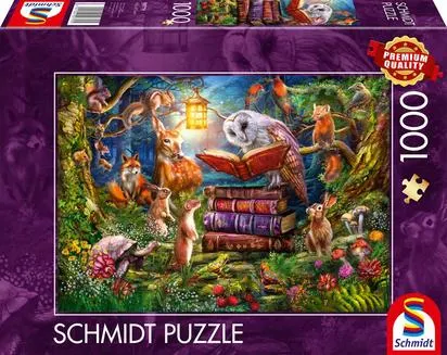 PUZZLE 1000 PIECES - CONTES SYLVESTRES DU SOIR