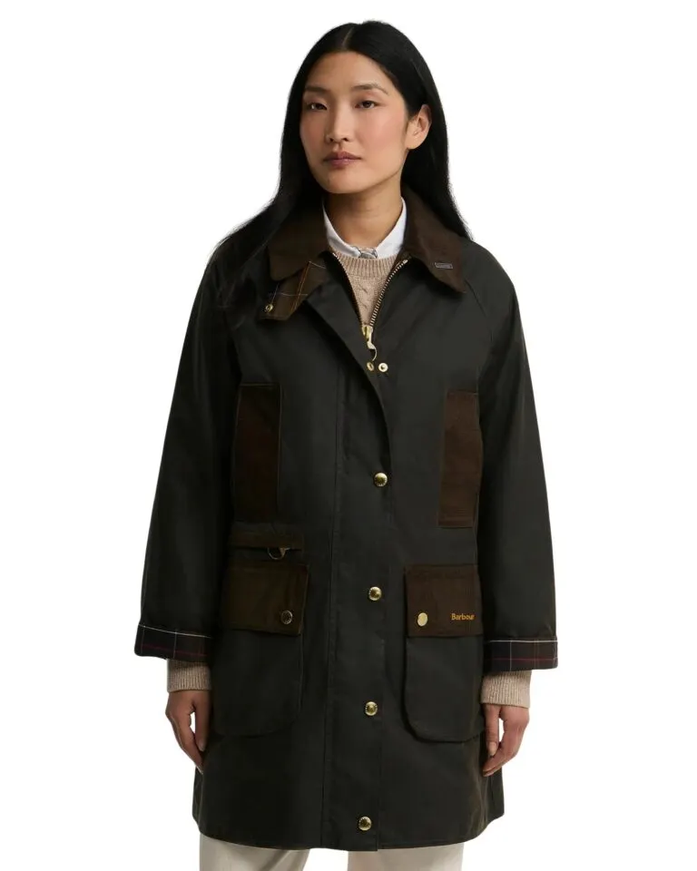 Icons Modern Beaufort Wax Jacket - Grønn