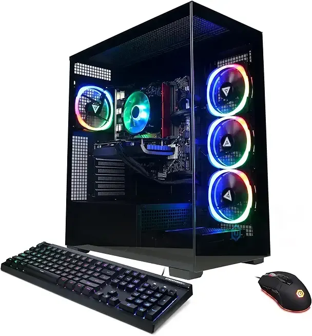 CyberpowerPC Gamer Xtreme VR Gaming PC, Intel Core Ultra 5 225F, GeForce RTX 5060 8GB, 32GB DDR5, 2TB PCIe 4.0 SSD, WiFi Ready & Windows 11 Home