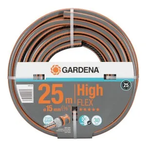 Tubo di irrigazione antistrozzamento rigido GARDENA Comfort HighFLEX L 25 m x ø 14 mm nero