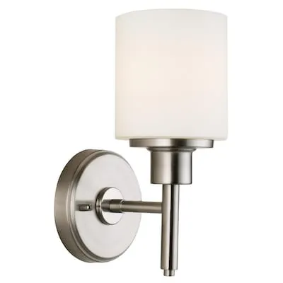 Oukaning 13.7-in W 1 -Light Gold Vintage Wall Sconce