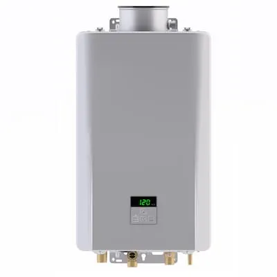Rinnai High Efficiency Non-Condensing Residential 9.8-GPM 199,000 BTU Liquid Propane Outdoor Tankless Water Heater