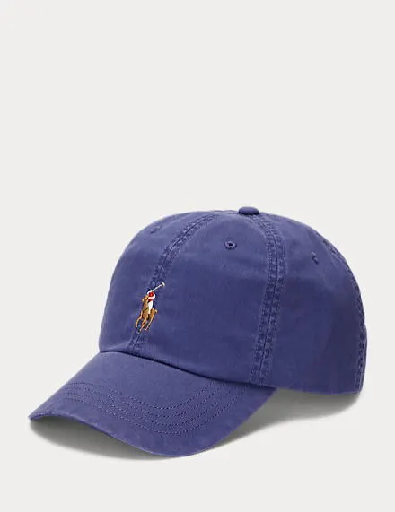 Stretch-Cotton Twill Ball Cap Boathouse Navy