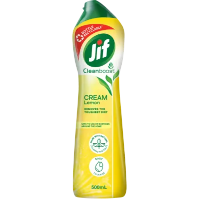 Jif Cleanboost Lemon Cream Cleanser
