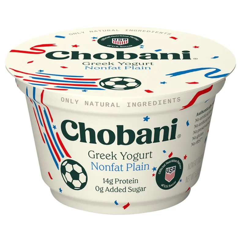 Chobani Nonfat Greek Plain Yogurt