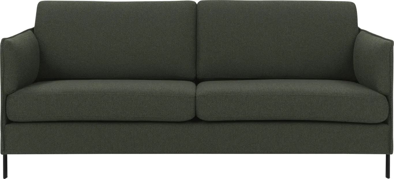 Sone høy 3-seter sofa Modulsofa. 3 seter i stoff Taffie Thule, armlene Y2.