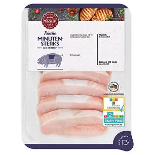 Schweine-Minutensteaks 400 g