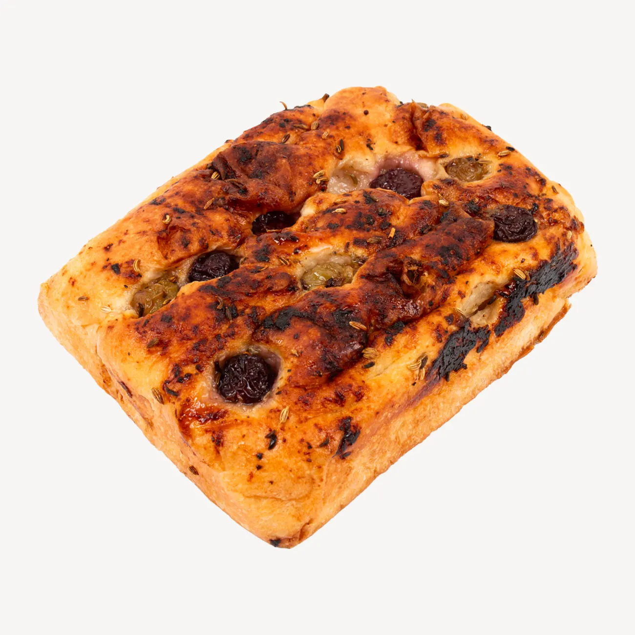 daily bread grape and black pepper focaccia