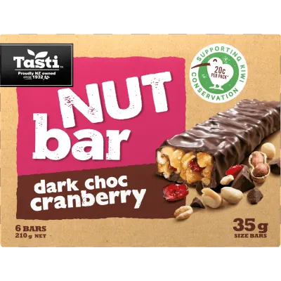 Tasti Nut Bars 6 Pack