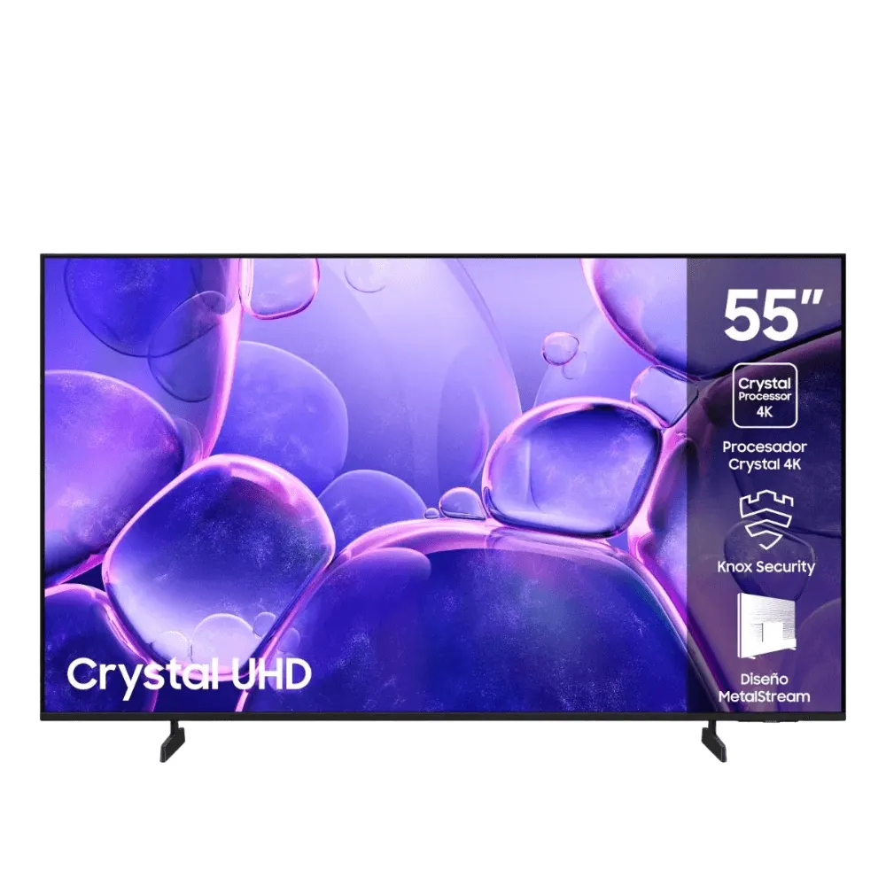 Smart TV LED 55'' Samsung Crystal UHD 4K U8000F