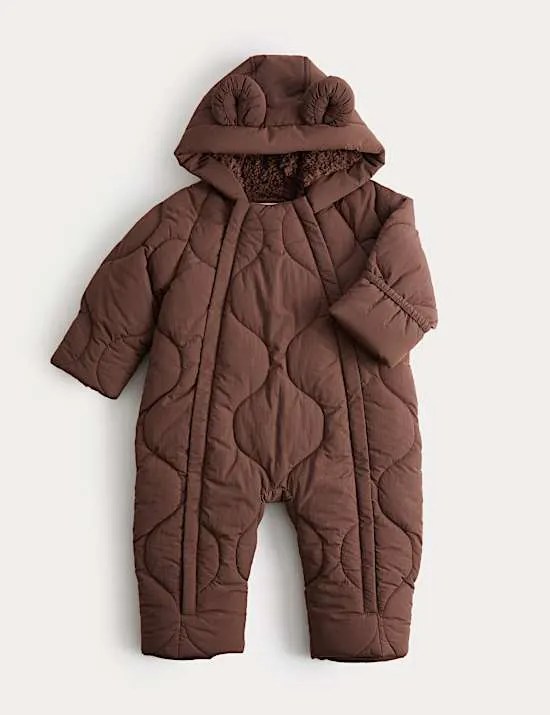 Hooded Snowsuit (0-3 Yrs)