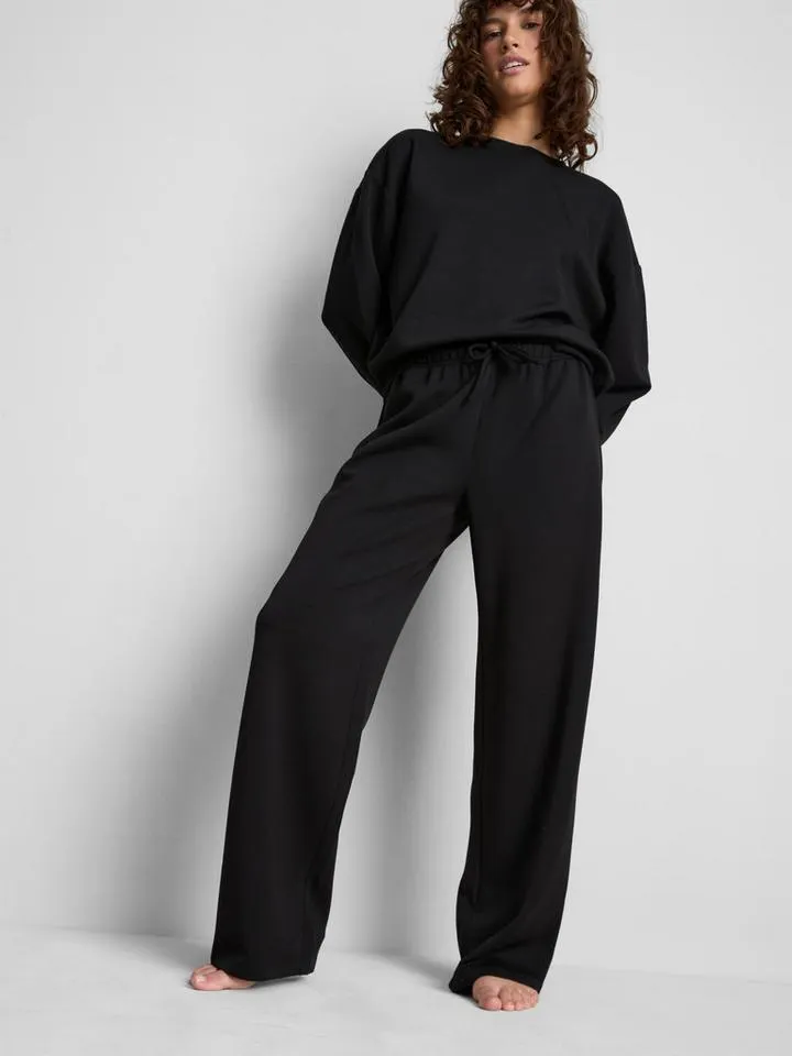 Pantaloni da tuta larghi in misto modal