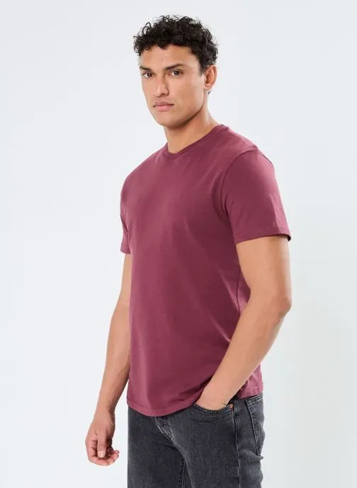 T-shirts met korte mouwen TASKO heren paars