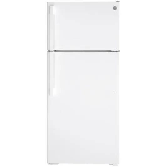 GE GTS17DTR 16.6 Cu. Ft. Top Freezer Refrigerator with Classic Flat Door Design