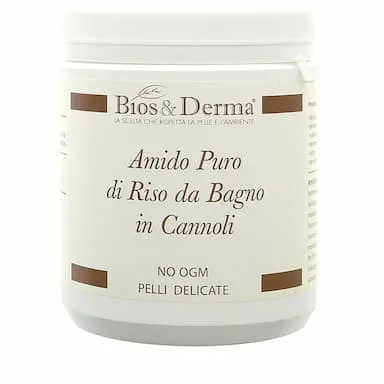 Bios&Derma Amido di Riso Puro in cannoli per il bagno g 350