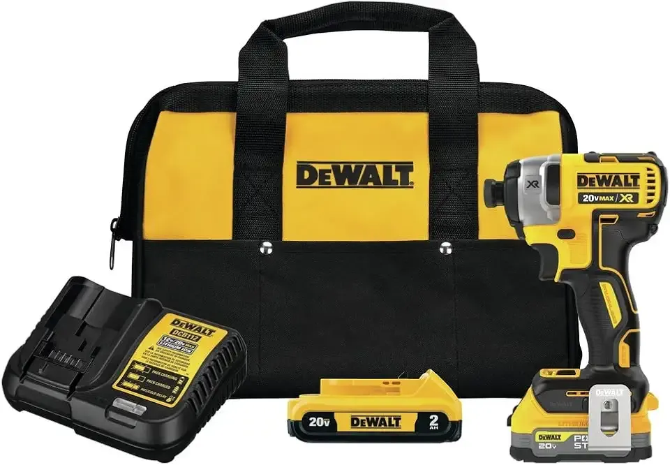 20V MAX Impact Driver, Cordless, 3-Speed, Battery and Charger Included (DCF845D1E1)