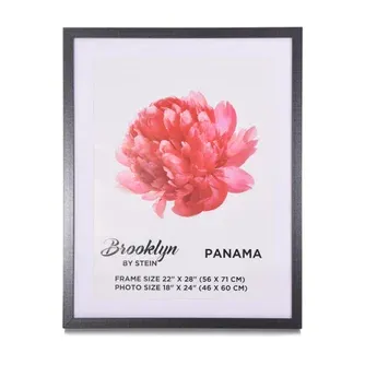 Brooklyn Panama Photo Frame Charcoal 18x24