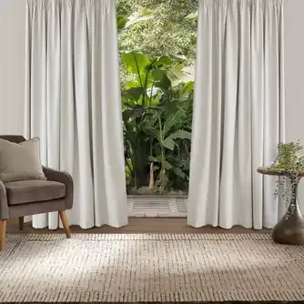 Urban Loft Cesena Pencil Pleat Curtain