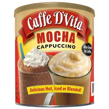 Caffe D'Vita, Instant Mocha Cappuccino, 4 lbs